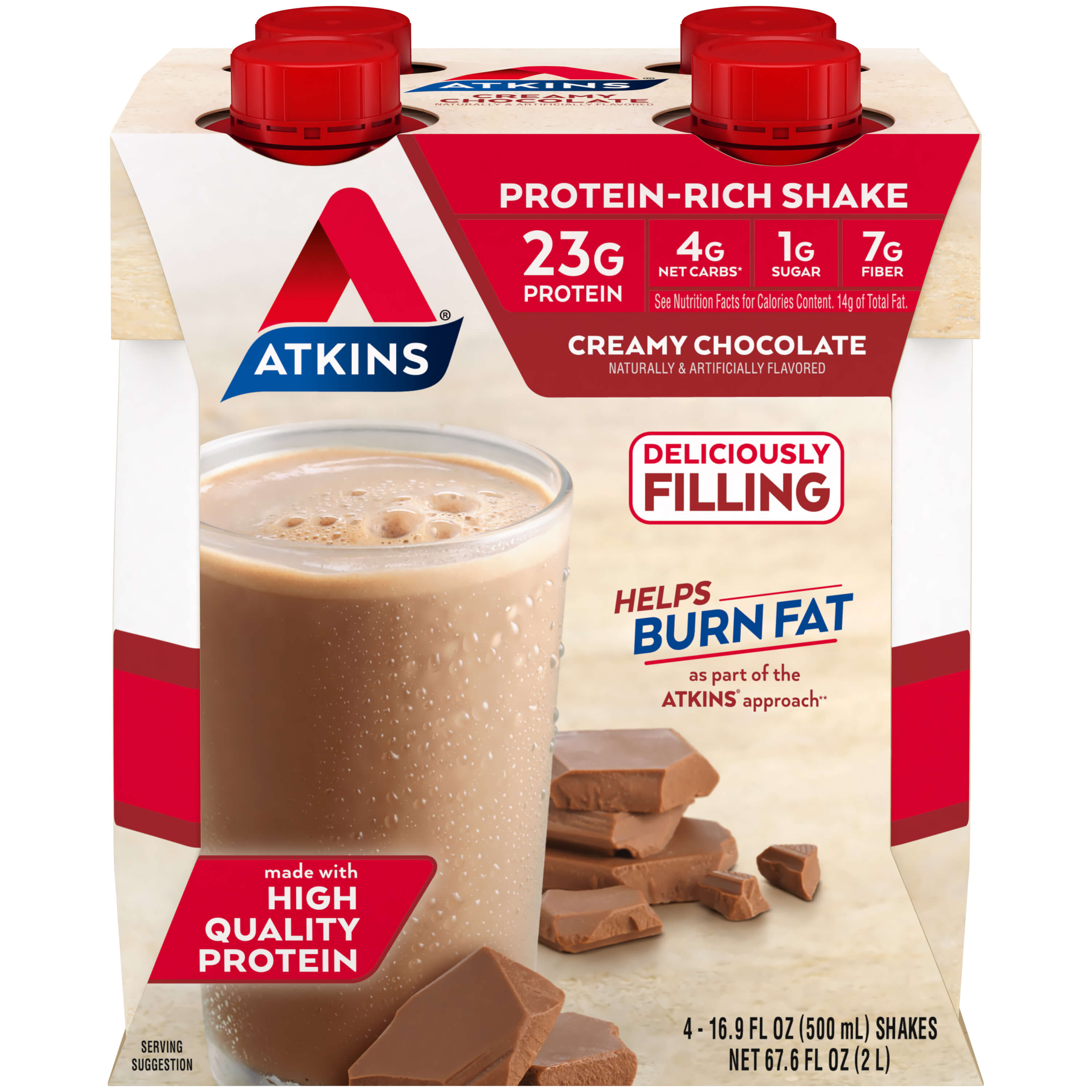 Larger Size: Creamy Chocolate Shake | Atkins