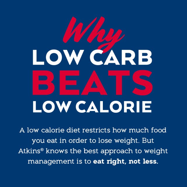 Why Low Carb Beats Low Calorie | Atkins